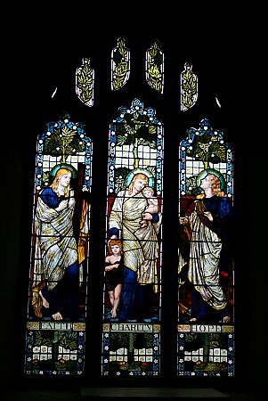 St Ives - Detail of Stained Glass